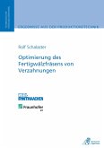 Optimierung des Fertigwälzfräsens von Verzahnungen (eBook, PDF)
