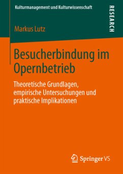 Besucherbindung im Opernbetrieb - Lutz, Markus