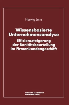 Wissensbasierte Unternehmensanalyse - Leins, Herwig