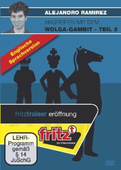 Angreifen mit dem Wolga-Gambit, englische Ausgabe. Tl.2, DVD-ROM