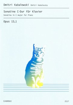 Cover Sonatine op.13,1 für Klavier