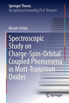 Spectroscopic Study on Charge-Spin-Orbital Coupled Phenomena in Mott-Transition Oxides (eBook, PDF) - Uchida, Masaki
