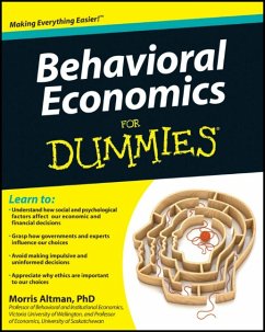 Behavioral Economics For Dummies (eBook, ePUB) - Altman, Morris