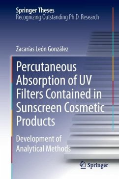 Percutaneous Absorption of UV Filters Contained in Sunscreen Cosmetic Products - González, Zacarías León