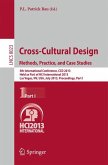 Cross-Cultural Design. Methods, Practice, and Case Studies