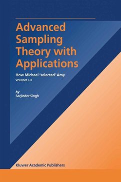 Advanced Sampling Theory with Applications (eBook, PDF) - Singh, S.