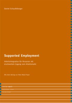 Supported Employment - Schaufelberger, Daniel;Mösch Payot, Peter