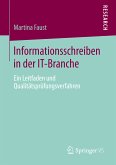 Informationsschreiben in der IT-Branche (eBook, PDF)