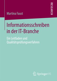 Informationsschreiben in der IT-Branche (eBook, PDF) - Faust, Martina