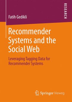 Recommender Systems and the Social Web (eBook, PDF) - Gedikli, Fatih