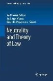Neutrality and Theory of Law (eBook, PDF)