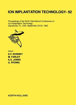 Cover Ion Implantation Technology - 92 (eBook, PDF)
