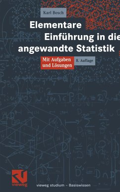 Elementare Einführung in die angewandte Statistik (eBook, PDF) - Bosch, Karl