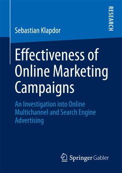 Effectiveness of Online Marketing Campaigns (eBook, PDF) - Klapdor, Sebastian