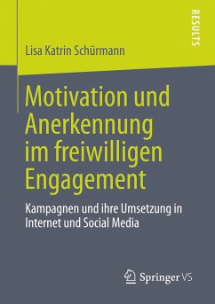 Motivation und Anerkennung im freiwilligen Engagement (eBook, PDF) - Schürmann, Lisa Katrin