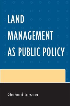 Cover Land Management as Public Policy (eBook, ePUB)