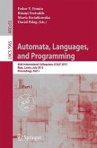 Automata, Languages, and Programming