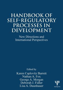 Cover Handbook of Self-Regulatory Processes in Development (eBook, ePUB)