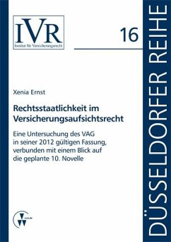Rechtsstaatlichkeit im Versicherungsaufsichtsrecht (eBook, PDF) - Ernst, Xenia