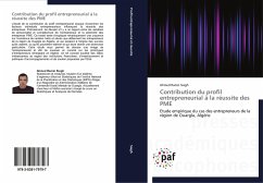 Cover Contribution du profil entrepreneurial à la réussite des PME