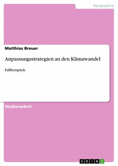 Anpassungsstrategien an den Klimawandel - Breuer, Matthias