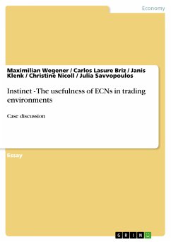 Instinet - The usefulness of ECNs in trading environments (eBook, PDF)