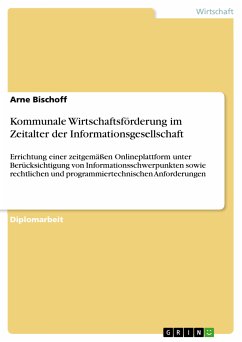 Kommunale Wirtschaftsförderung im Zeitalter der Informationsgesellschaft (eBook, PDF) - Bischoff, Arne