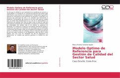 Modelo Optimo de Referencia para Gestión de Calidad del Sector Salud