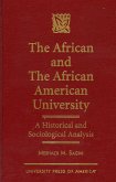 The African and the African American University