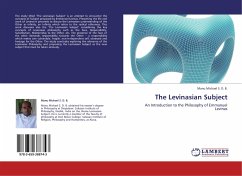 The Levinasian Subject - Michael S. D. B., Manu