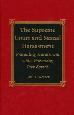 The Supreme Court and Sexual Harassment - Weizer, Paul I