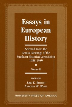 Essays in European History - Burton, June K