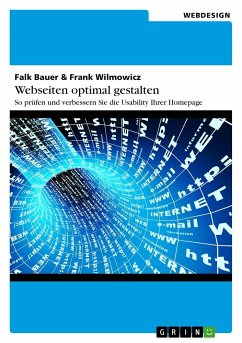 Webseiten optimal gestalten - Bauer, Falk;Wilmowicz, Frank