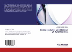 Entrepreneurial Orientations Of Rural Women - Gelan, Daniel Temesgen;Wedajo, Getachew Tadesse