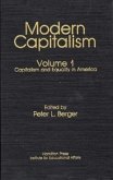Capitalism and Equality in America: Modern Capitalism Volume 1