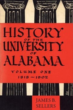History of the University of Alabama - Sellers, James Benson