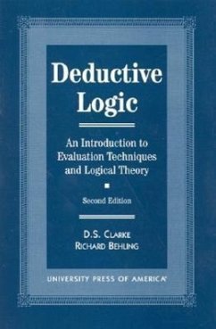 Deductive Logic - Clarke, D S; Behling, Richard