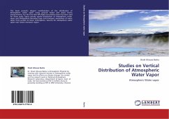 Studies on Vertical Distribution of Atmospheric Water Vapor