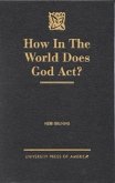 How in the World Does God Act?