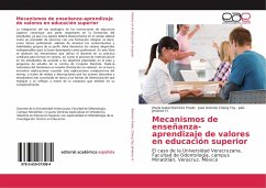 Mecanismos de enseñanza-aprendizaje de valores en educación superior