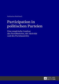 Partizipation in politischen Parteien - Rohrbach, Katharina