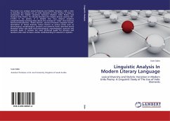 Linguistic Analysis In Modern Literary Language