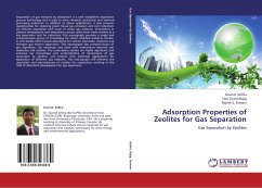 Adsorption Properties of Zeolites for Gas Separation