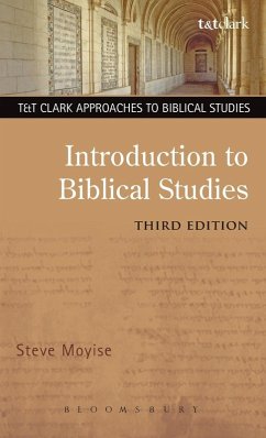 Introduction to Biblical Studies - Moyise, Steve