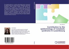 Contribution to the epidemiology of metabolic syndrome in Luxembourg - Alkerwi, Ala'a