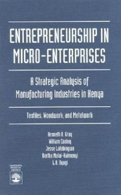 Entrepreneurship in Micro-Enterprises - Gray, Kenneth R; Cooley, William; Mutai-Kaimenyi, Bertha; Oyugi, L A; Lutabingwa, Jesse