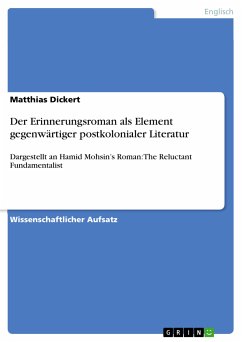 Der Erinnerungsroman als Element gegenwärtiger postkolonialer Literatur (eBook, PDF)