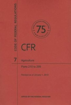 Agriculture, Parts 210 to 299