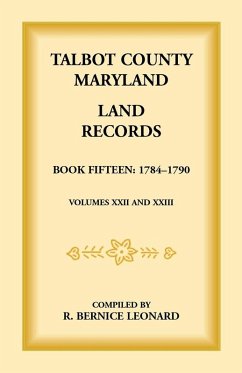 Cover Talbot County, Maryland Land Records