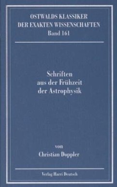 Cover Schriften aus der Frühzeit der Astrophysik